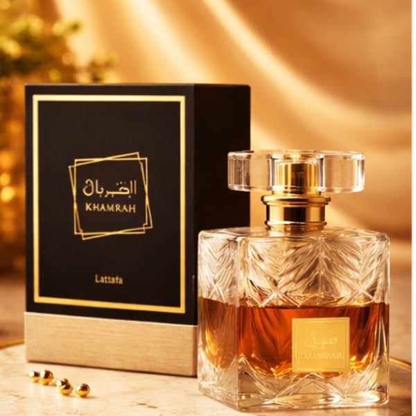 Perfume bottle and packaging