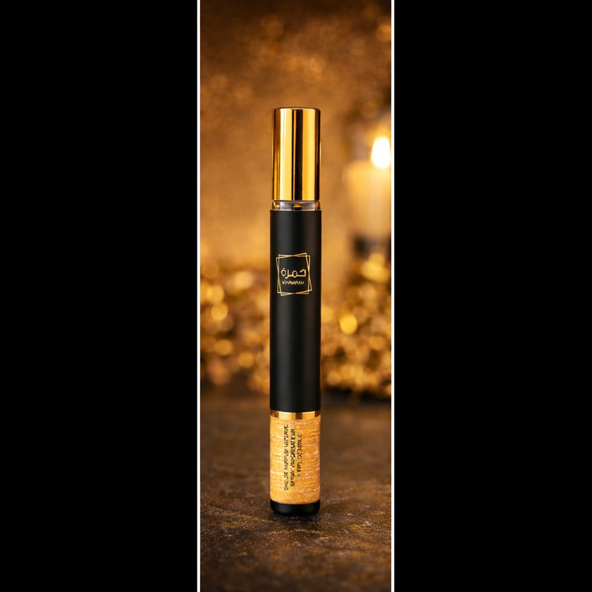 Lattafa Khamrah Eau de Parfum Spray 35ml (1.18 oz) – Warm Sweet Cinnamon Vanilla Gourmand Unisex Fragrance | Travel Size Perfume