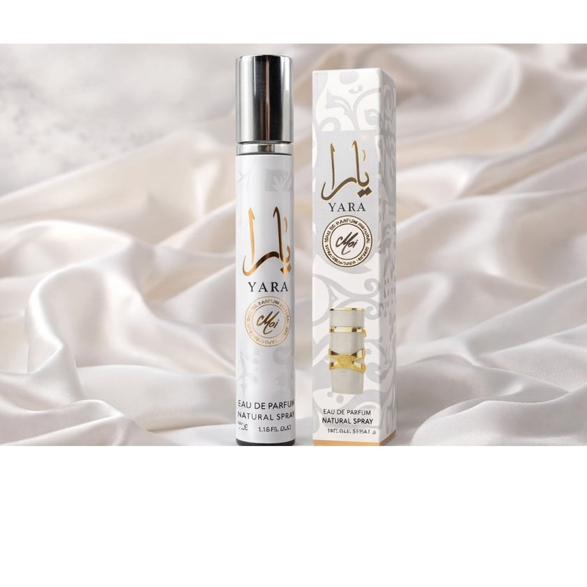 Lattafa Yara Moi Eau de Parfum Spray 35ml (1.18 oz) – Warm Vanilla Caramel Sweet Perfume for Women