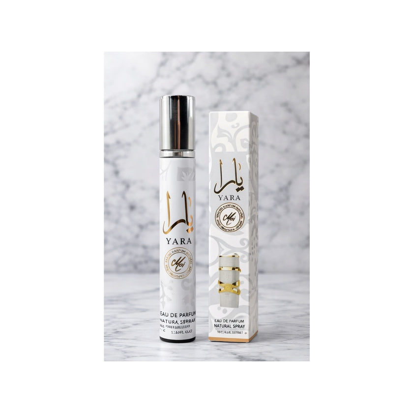Lattafa Yara Moi Eau de Parfum Spray 35ml (1.18 oz) – Warm Vanilla Caramel Sweet Perfume for Women
