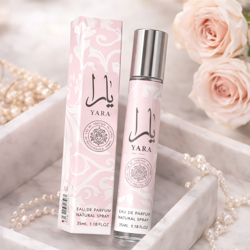 Yara perfume bottle