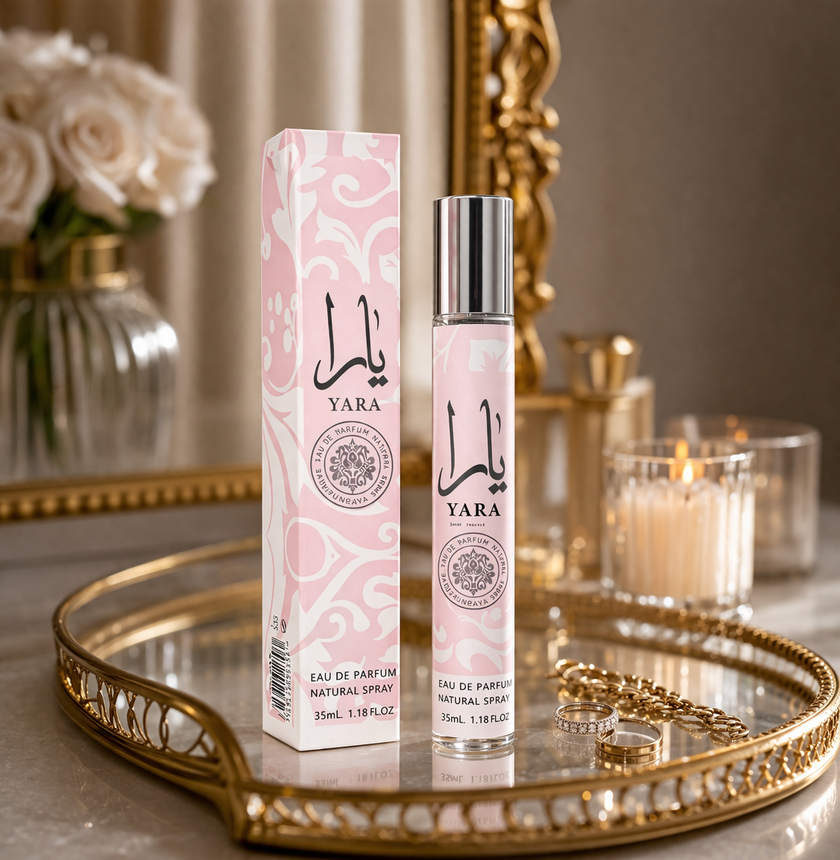 Yara perfume bottle
