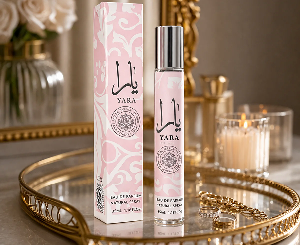Yara perfume bottle