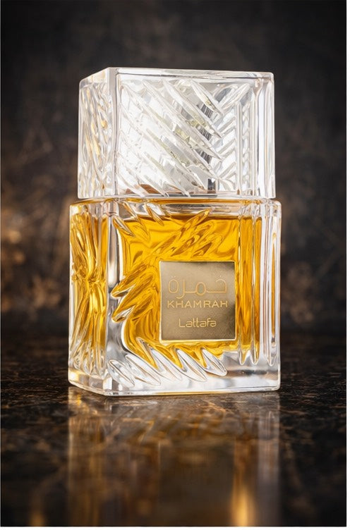 Luxurious perfume bottle