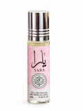 Lattafa Yara 10ml Perfume Oil – Luxury Arabian Attar | Long Lasting Sweet Vanilla Floral Scent | Alcohol-Free Roll-On for Women