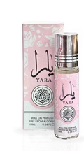 Lattafa Yara 10ml Perfume Oil – Luxury Arabian Attar | Long Lasting Sweet Vanilla Floral Scent | Alcohol-Free Roll-On for Women