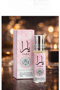 Lattafa Yara 10ml Perfume Oil – Luxury Arabian Attar | Long Lasting Sweet Vanilla Floral Scent | Alcohol-Free Roll-On for Women