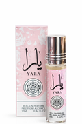 Lattafa Yara 10ml Perfume Oil – Luxury Arabian Attar | Long Lasting Sweet Vanilla Floral Scent | Alcohol-Free Roll-On for Women